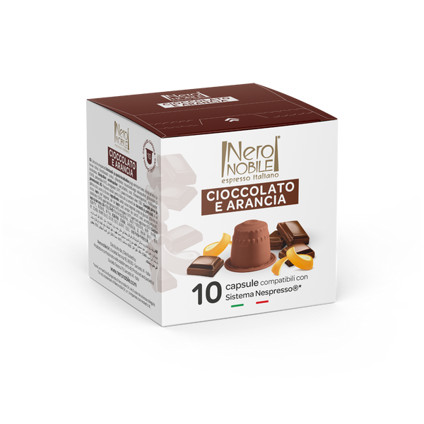CIOCCOLATO E ARANCIA - 10 caps. compatible Nespresso®
