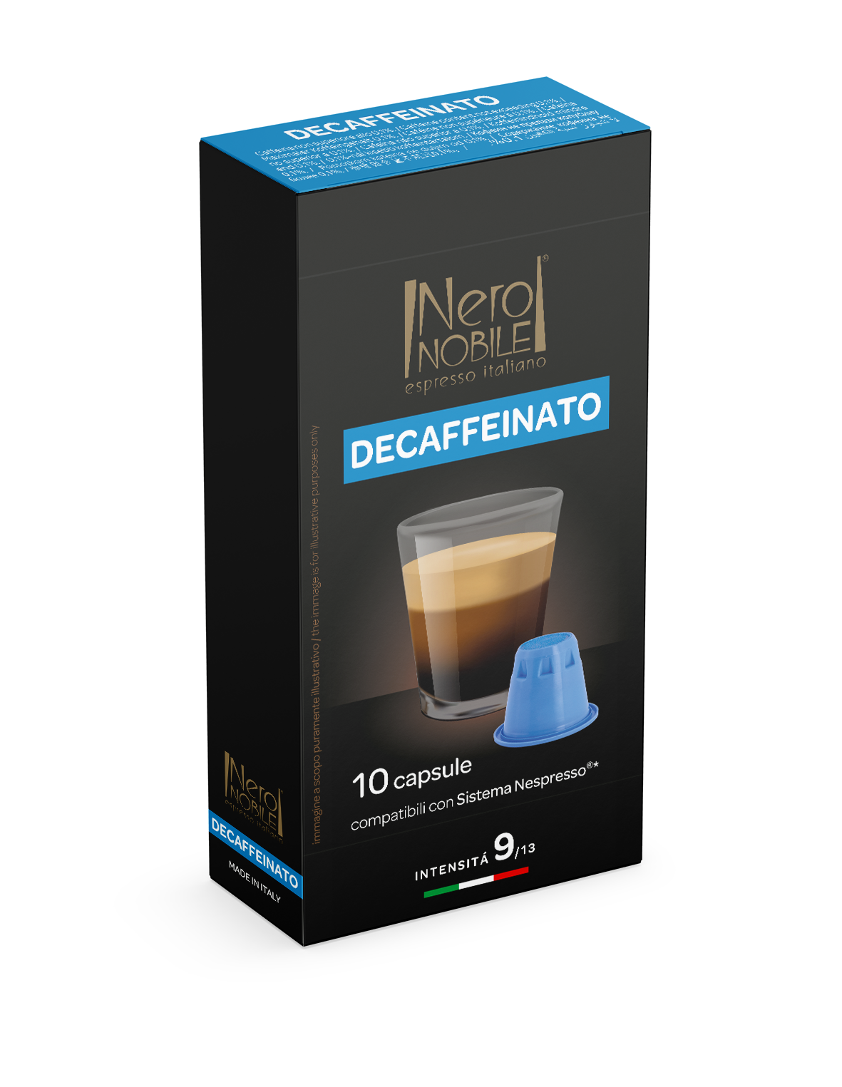 DECAFFEINATO - 10 caps. compatible Nespresso®