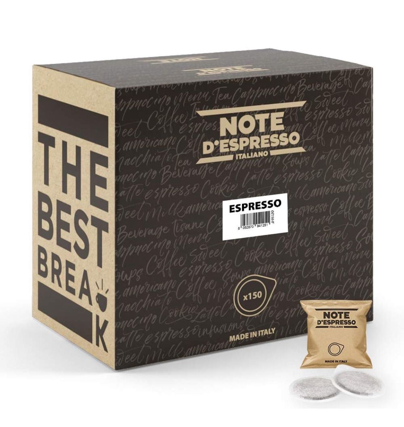 ESPRESSO (antes EXTREMO) 150 e.s.e. pods