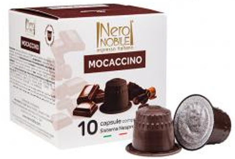 CIOCCOLATO E NOCCIOLA - 10 caps. compatible Nespresso® – Nero Nobile
