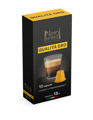 QUALITA ORO - 10 caps. compatible Nespresso®